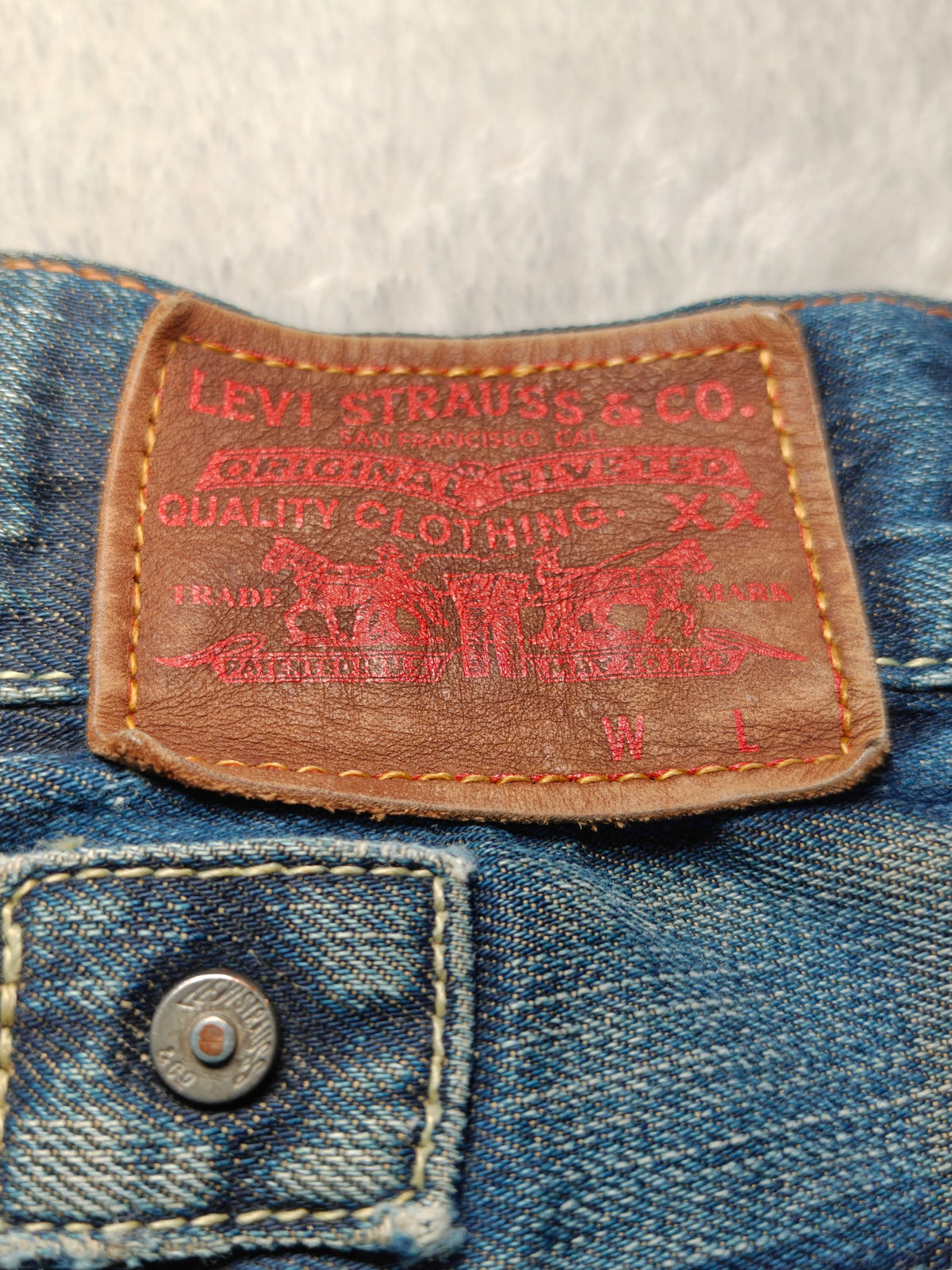 Men Levi's 511 Dark blue Slim W34 L28 Jeans