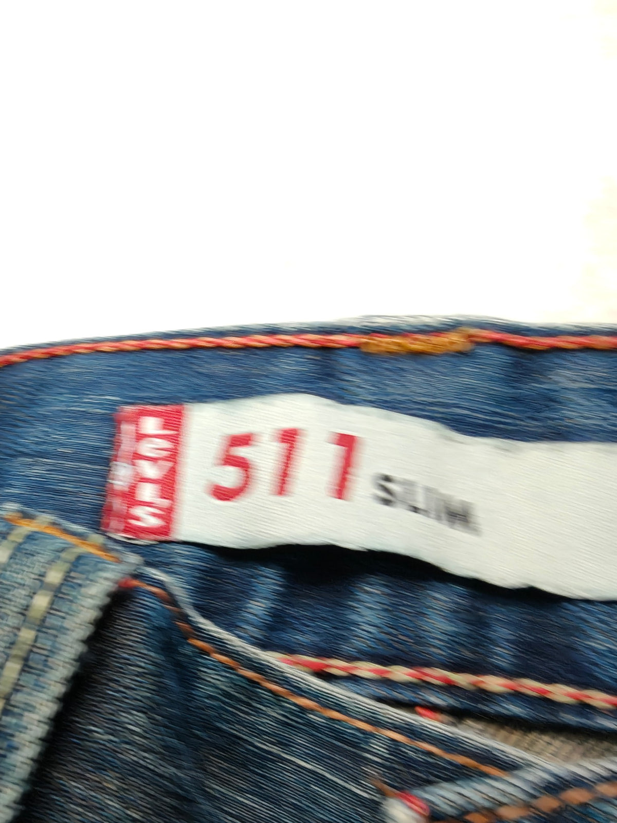 Men Levi's 511 Dark blue Slim W34 L28 Jeans