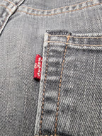 Men Levi's 511 Grey Slim W36 L32 Y2K Jeans