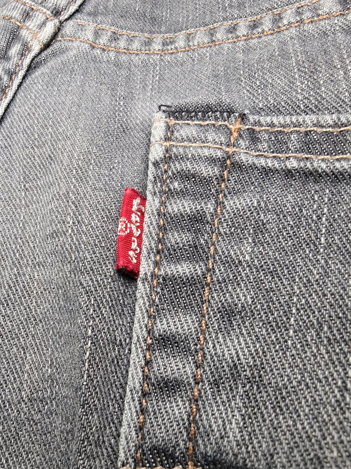 Men Levi's 511 Grey Slim W36 L32 Y2K Jeans