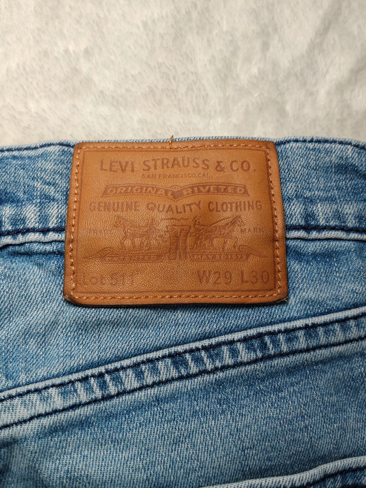 Men Levi's 511 Light blue 4106 Slim W29 L28 Y2K Jeans
