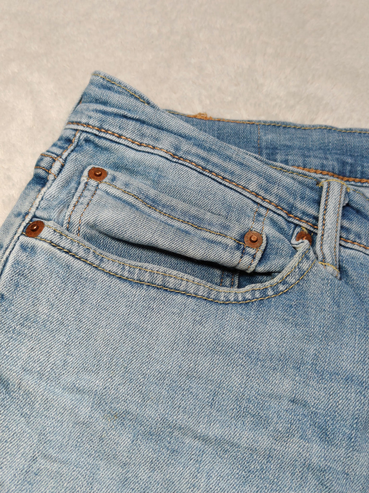 Men Levi's 511 Light Blue Slim W34 L32 Y2K Jeans