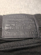 Men Levi's 512 Black 0018 Slim W32 L34 Y2K Jeans