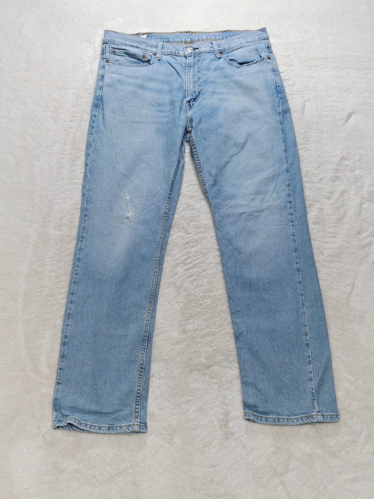 Men Levi's 514 Light blue Straight W38 L32 Y2K Jeans