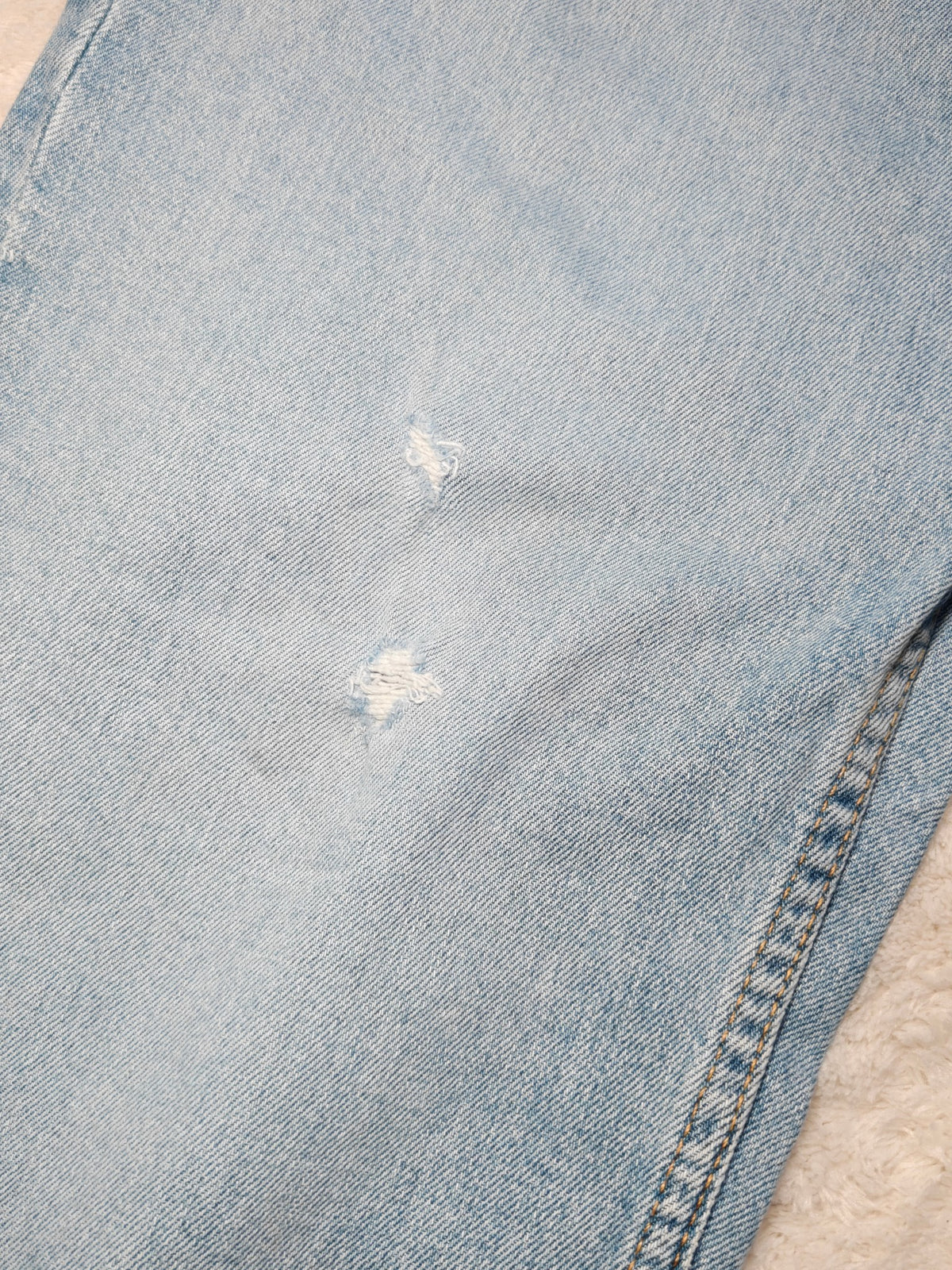 Men Levi's 514 Light blue Straight W38 L32 Y2K Jeans