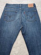 Men Levi's 752 Blue 0011 Straight W36 L28 2000s Jeans