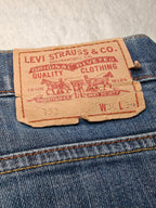 Men Levi's 752 Blue 0011 Straight W36 L28 2000s Jeans