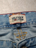 Men Tommy Hilfiger Ryan Light Blue Slim Straight W32 L34 Y2K Jeans