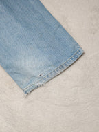 Men Tommy Hilfiger Ryan Light Blue Slim Straight W32 L34 Y2K Jeans
