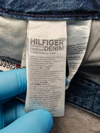 Men Tommy Hilfiger Samuel Blue VRAR Tapered W34 L32 Y2K Jeans