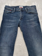 Men Tommy Hilfiger Simon Dark blue Skinny W31 L32 Y2K Jeans