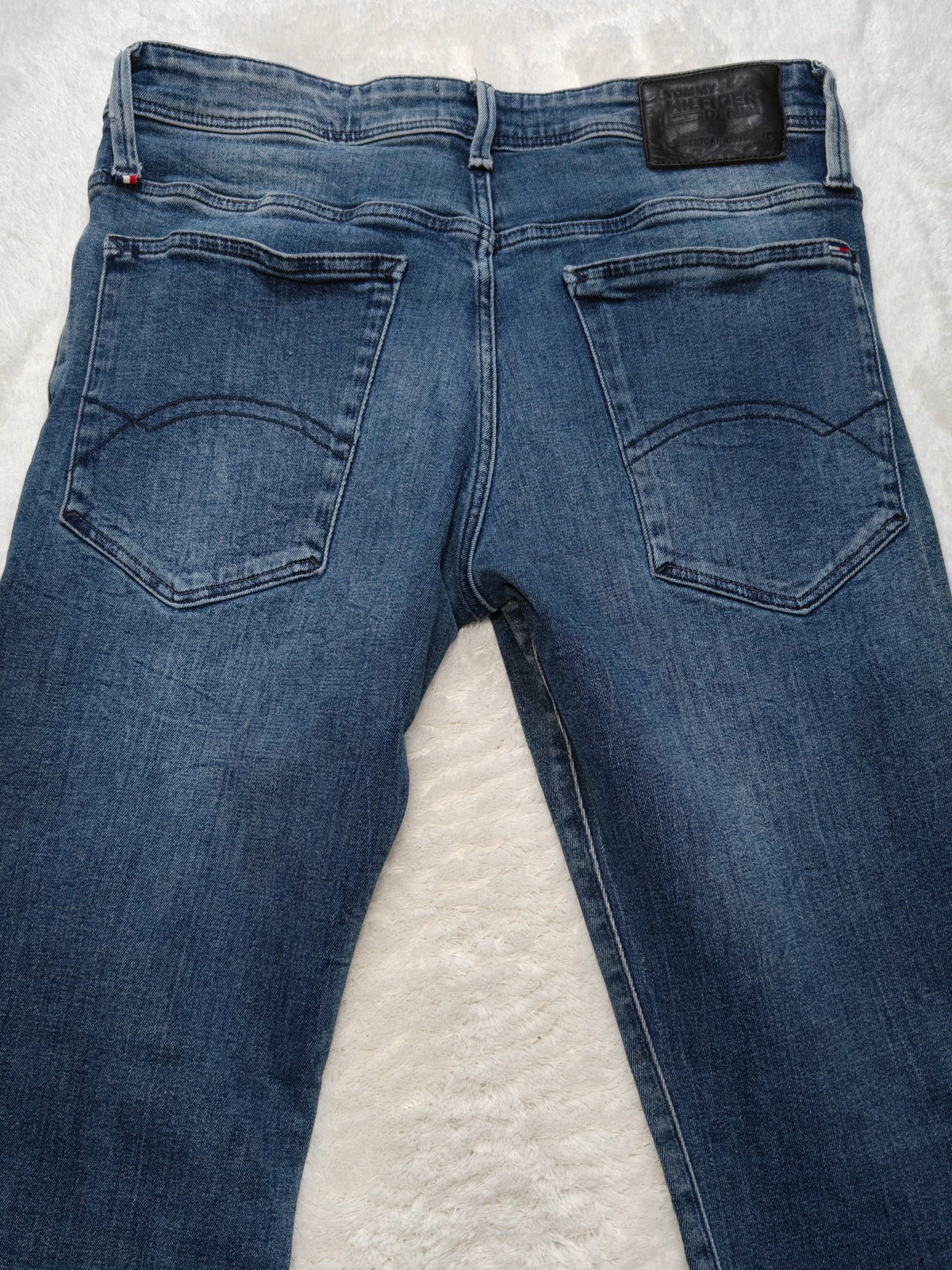 Men Tommy Hilfiger Simon Dark blue Skinny W31 L32 Y2K Jeans