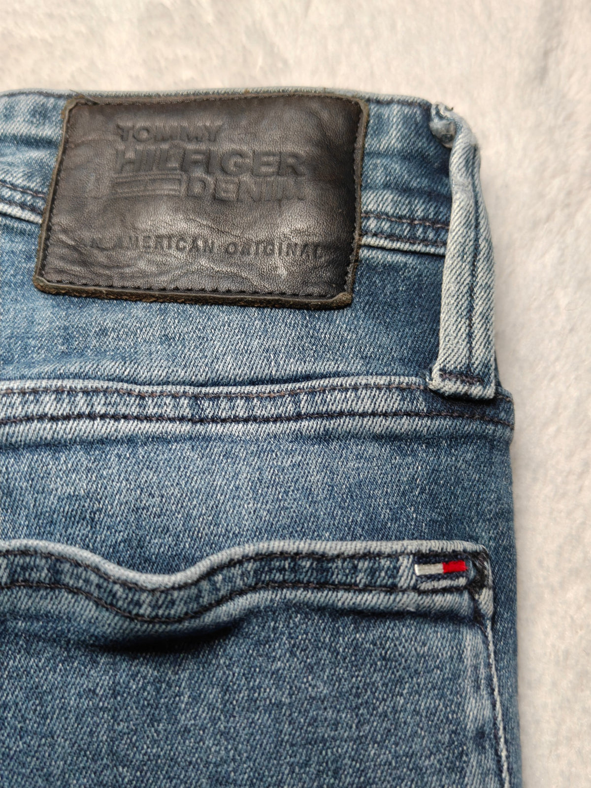 Men Tommy Hilfiger Simon Dark blue Skinny W31 L32 Y2K Jeans