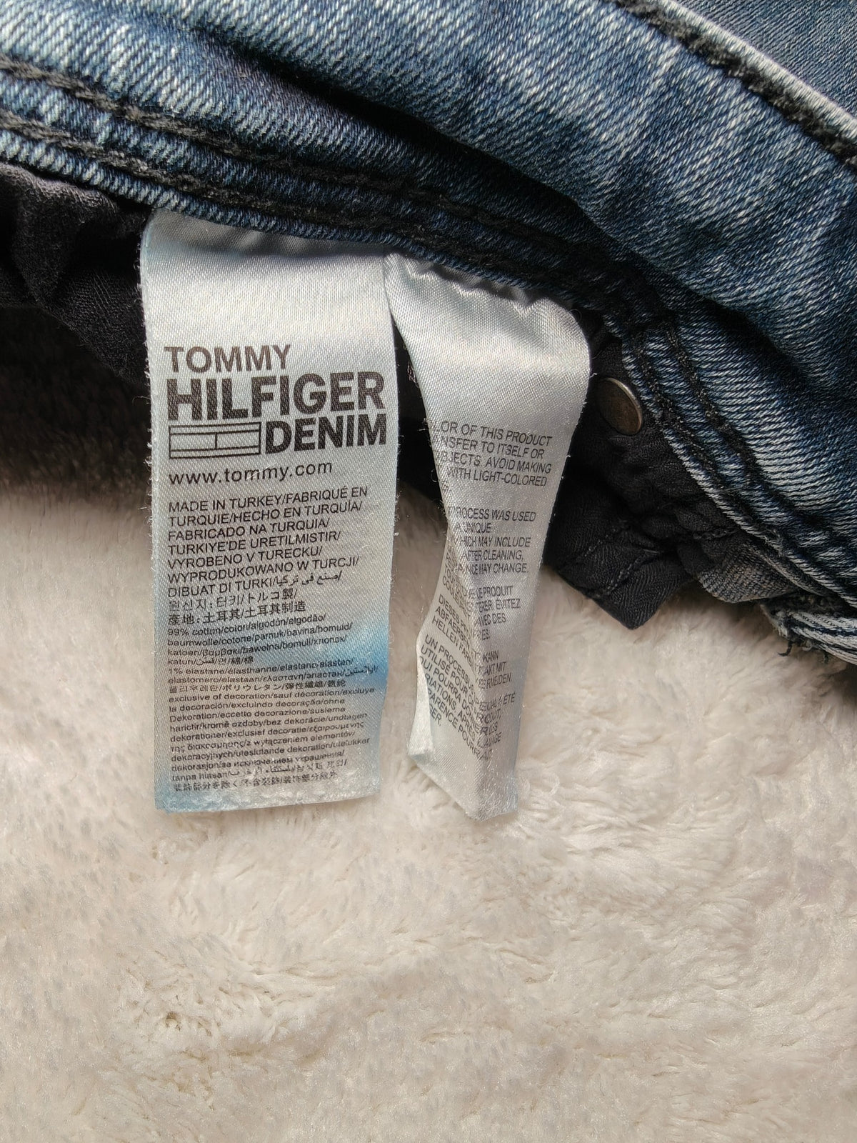 Men Tommy Hilfiger Simon Dark blue Skinny W31 L32 Y2K Jeans