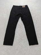 Men Wrangler Authentics Black Straight W30 L30 Y2K Jeans