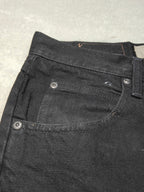 Men Wrangler Authentics Black Straight W30 L30 Y2K Jeans