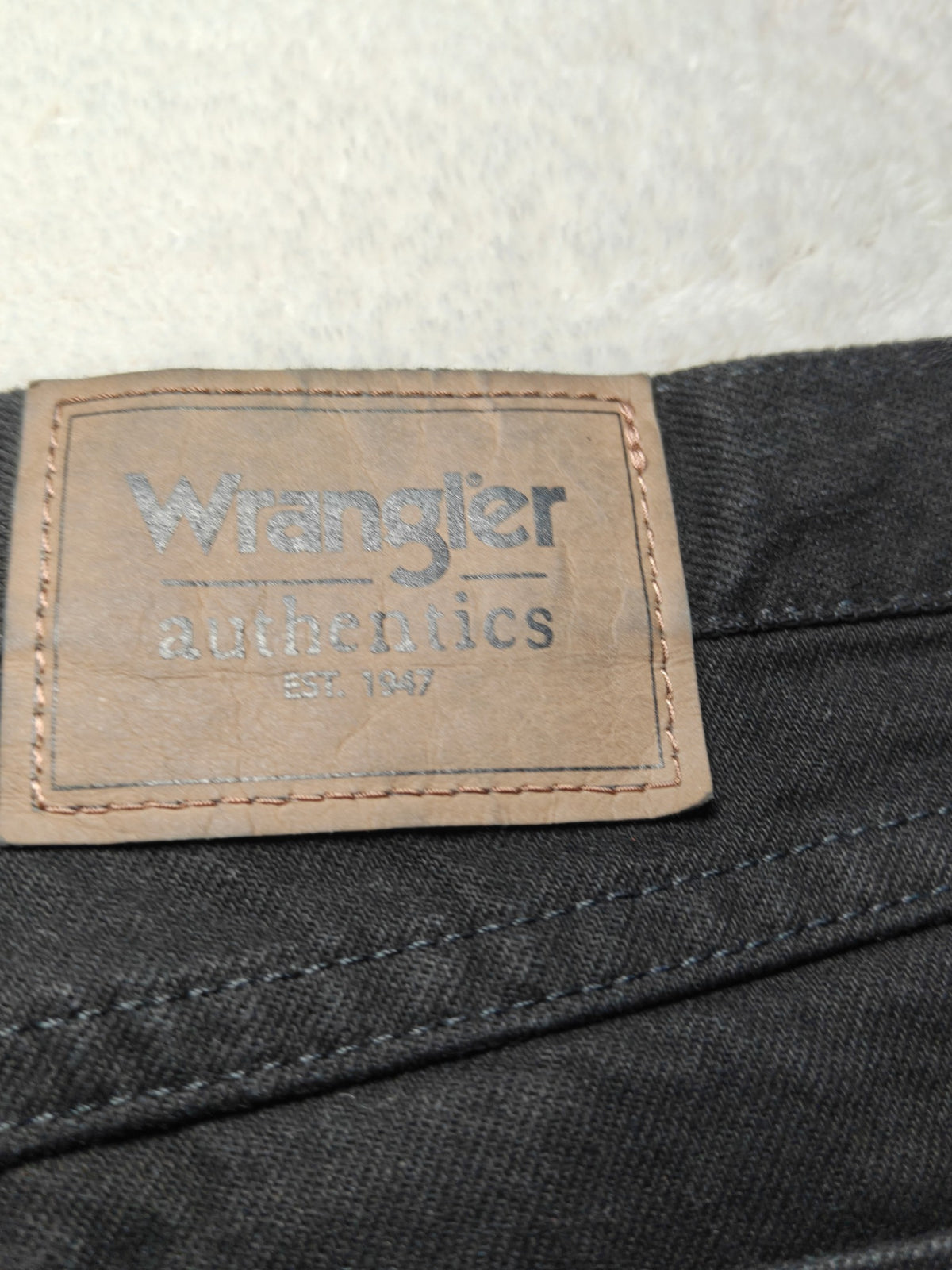 Men Wrangler Authentics Black Straight W30 L30 Y2K Jeans