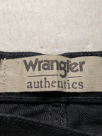 Men Wrangler Authentics Black Straight W30 L30 Y2K Jeans