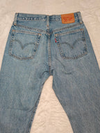 Women Levi's 501 S Blue Slim W26 L28 EU 36 Jeans