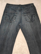 Men Versace Jeans Couture Blue Straight W34 L32 Jeans