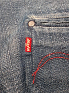 Men Levi's 506 Red Tab Blue Straight W32 L29 Jeans