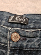Men Versace Jeans Couture Blue Straight W34 L32 Jeans