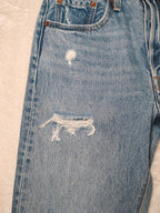 Women Levi's 501 S Blue Slim W26 L28 EU 36 Jeans
