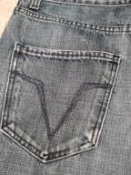 Men Versace Jeans Couture Blue Straight W34 L32 Jeans