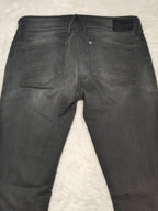 Women G - star Lynn Zip Grey Skinny W27 L30 EU 36 Jeans