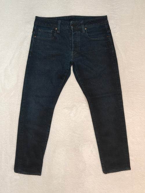 Men G - star 3301 Slim Blue W32 L28 Jeans