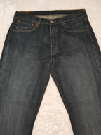 Men Levi's 501 Blue Straight W33 L31 Jeans