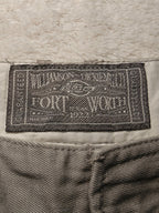 Women Dickies Chino Trousers Grey Straight W26 L30 EU 36
