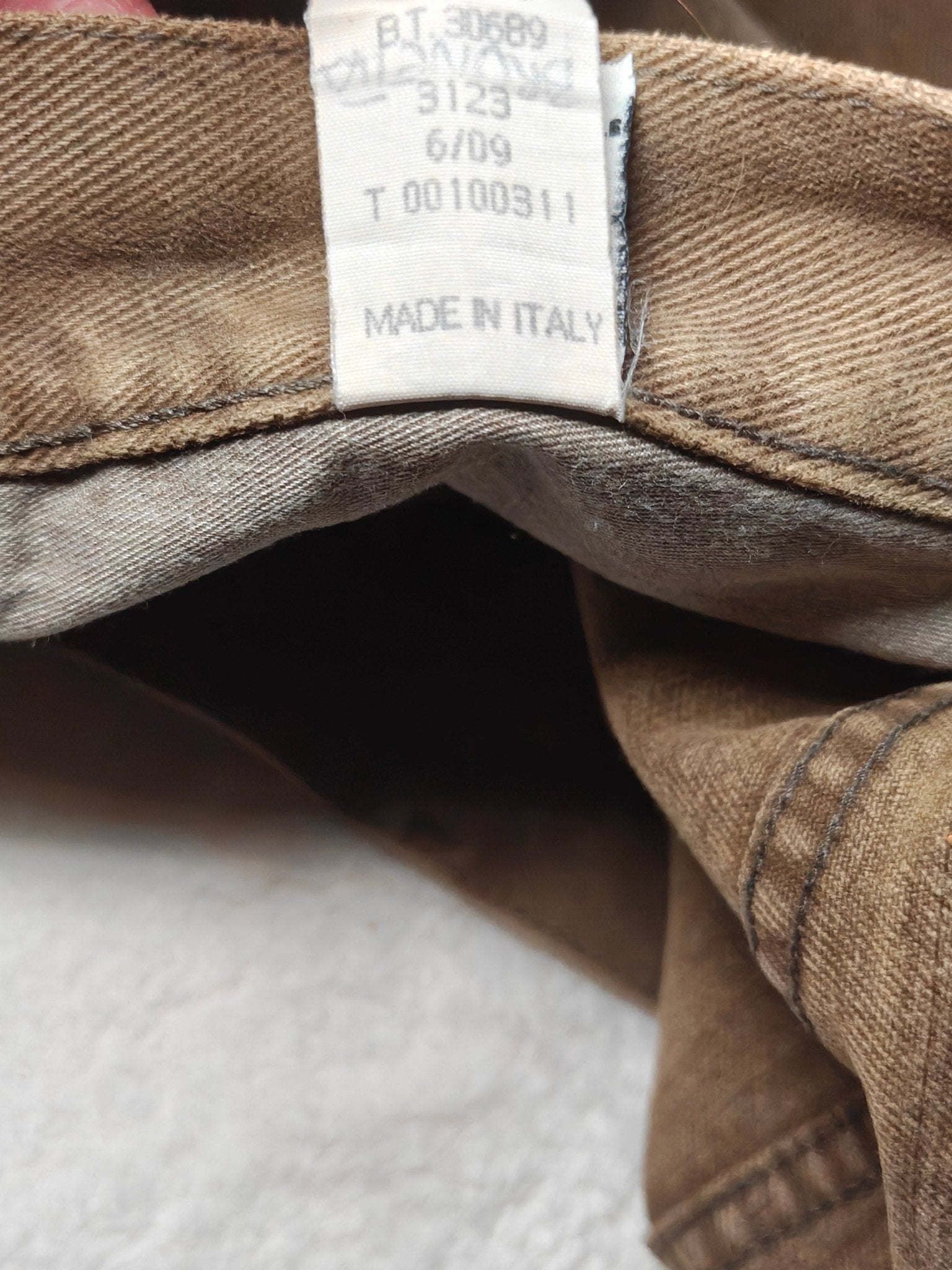 Men Diesel Cheyenne Brown Straight W34 L30 Jeans