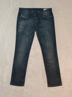 Women Diesel Liv Blue Slim W30 L30 EU 40 Jeans