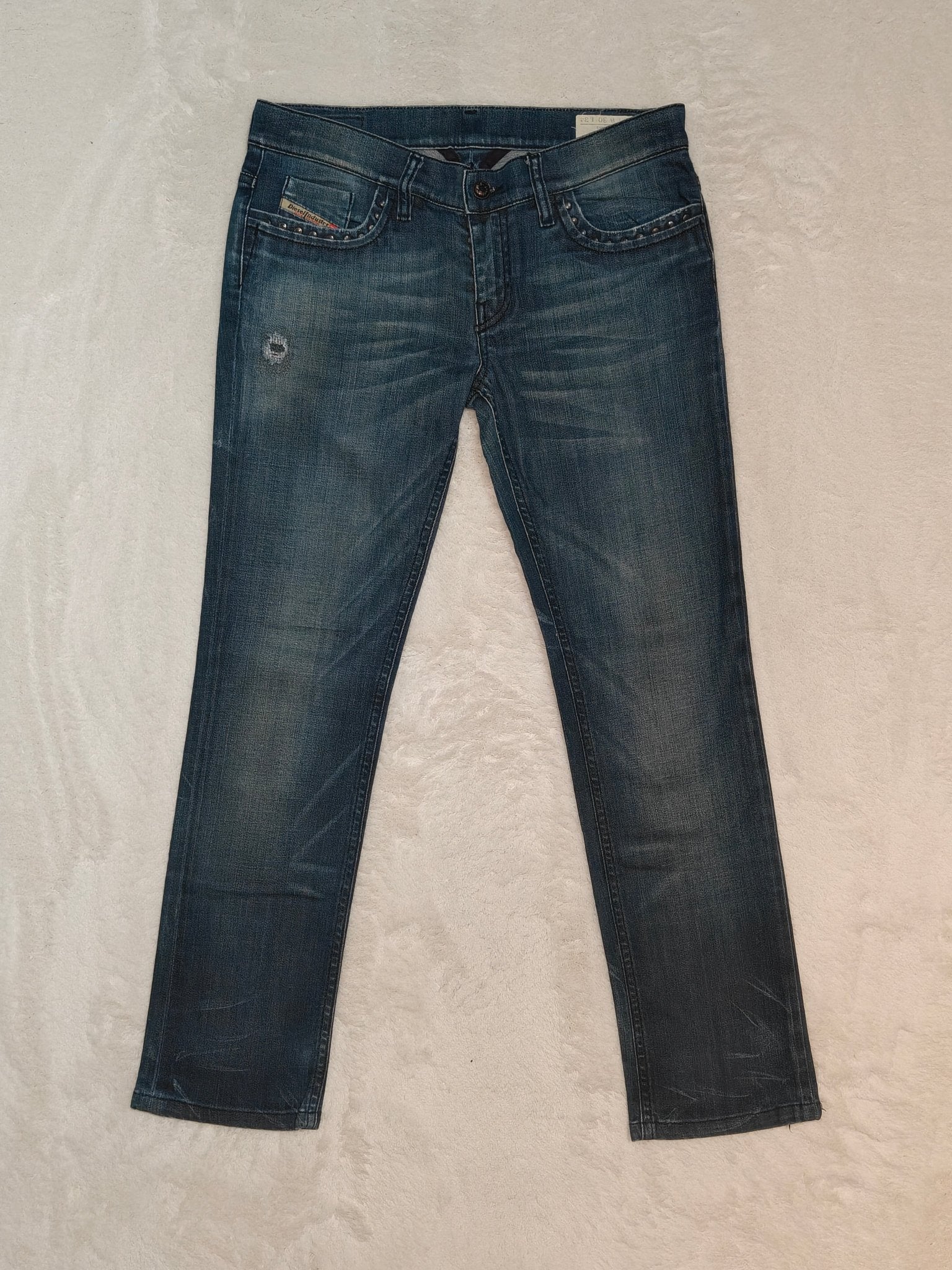 Women Diesel Liv Blue Slim W30 L30 EU 40 Jeans