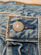 Women Levi's 501 S Blue Slim W26 L28 EU 36 Jeans