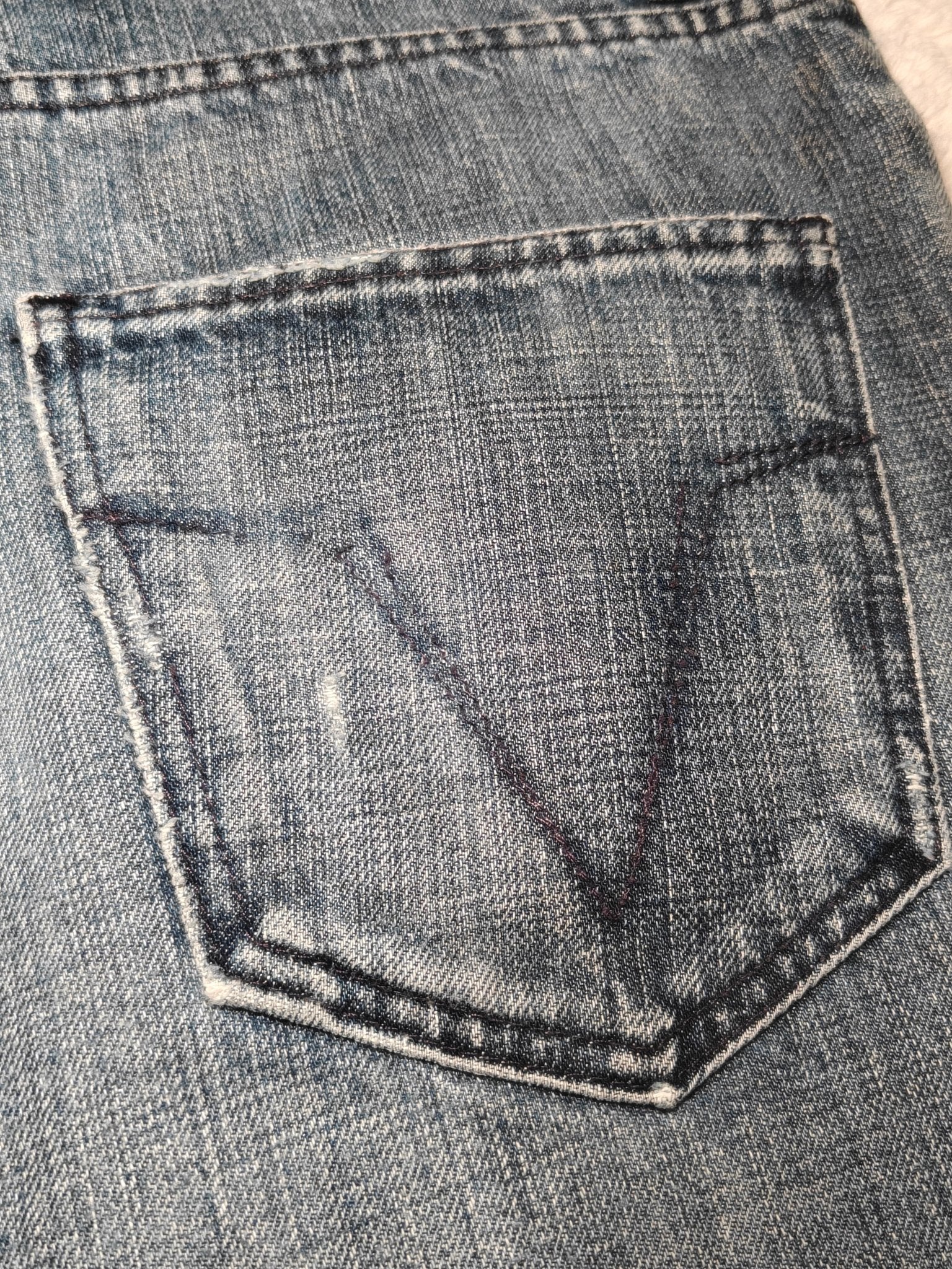 Men Versace Jeans Couture Blue Straight W34 L32 Jeans