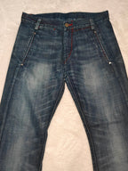 Men Levi's 506 Red Tab Blue Straight W32 L29 Jeans