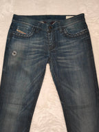 Women Diesel Liv Blue Slim W30 L30 EU 40 Jeans