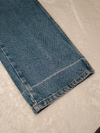 Men Wrangler Regular Fit Blue Straight W34 L30 Jeans