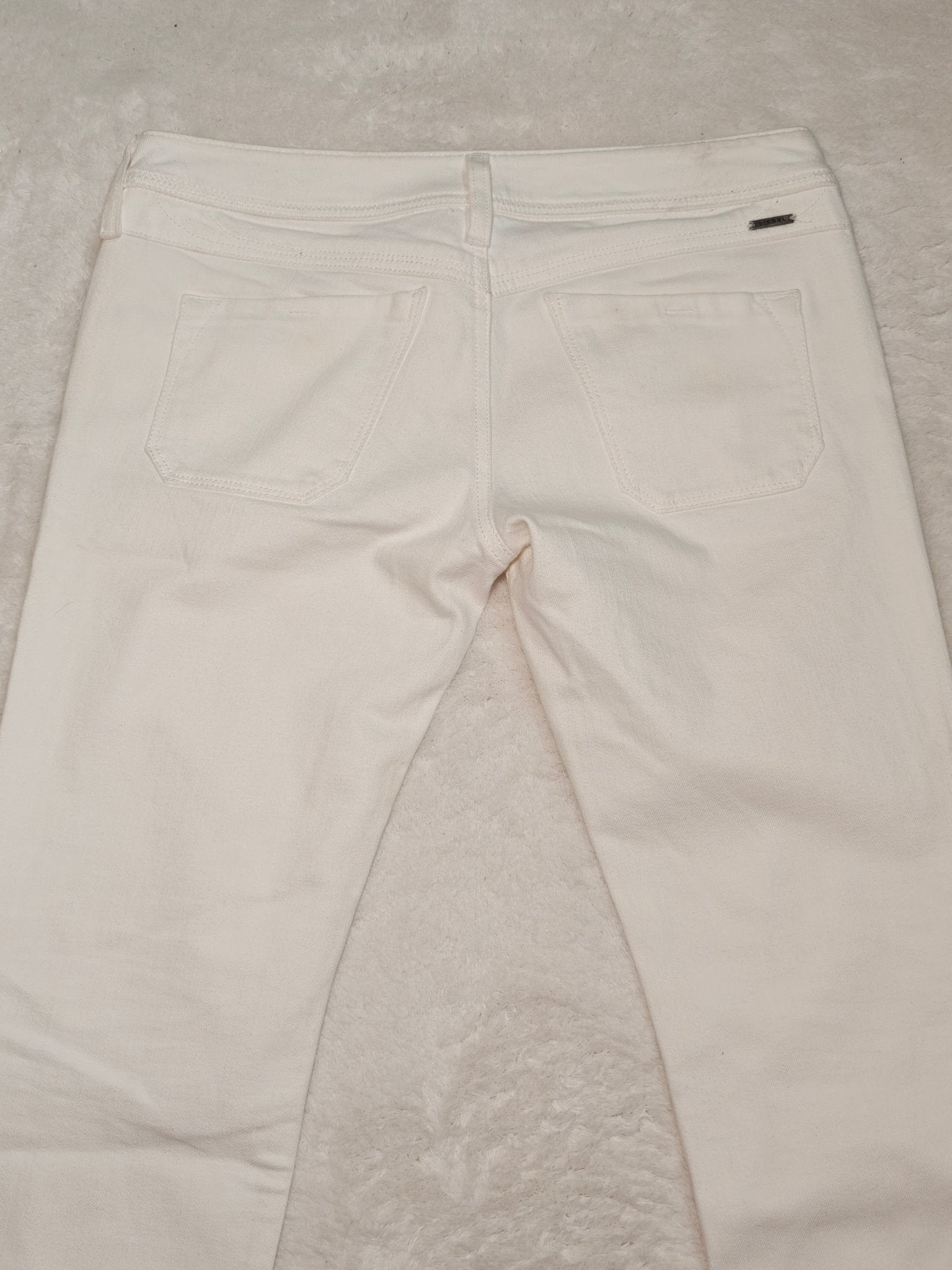 Women Diesel Lowky White Skinny W30 L34 EU 40 Jeans