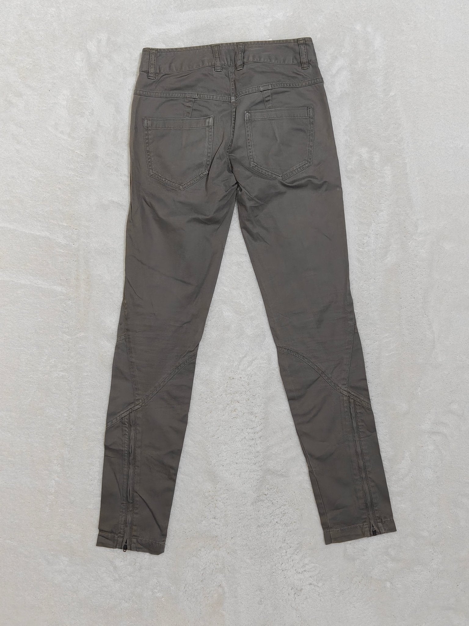 Women Diesel Khaki Skinny W25 L30 (EU 34/XS) Jeans
