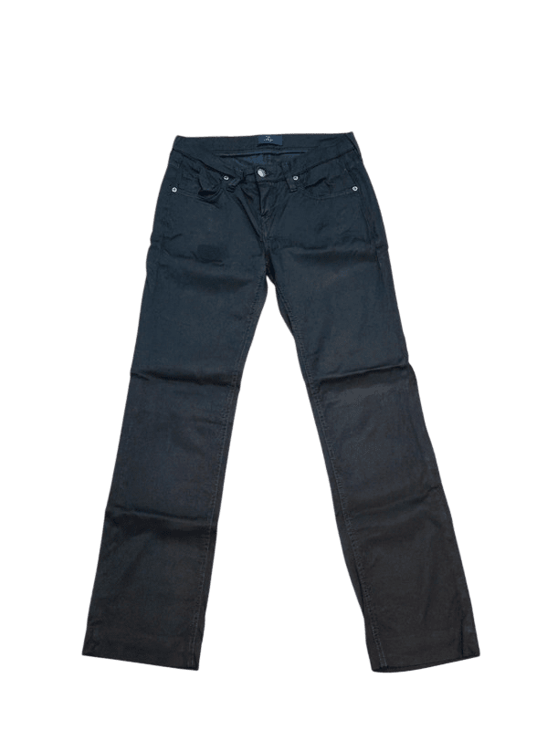 Women Fay Black Straight W26 (EU 36/S) Trousers