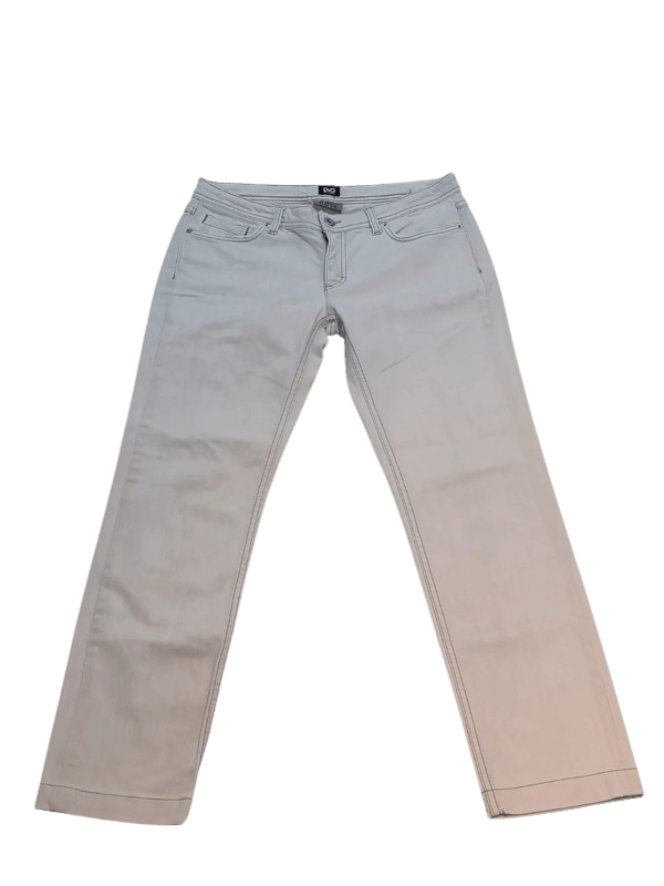 Women D&G Dolce & Gabbana Cute Beige Slim W30 (EU 42/M) Jeans