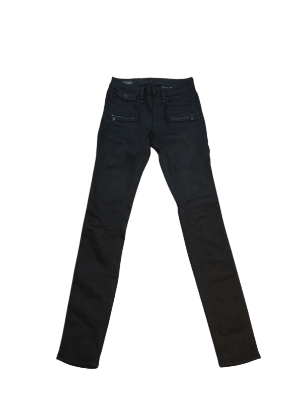 Women G - star Davin Zip Black Skinny W24 L32 (EU 34/XS) Jeans