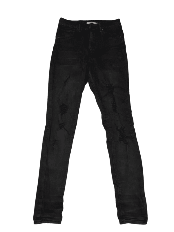 Women Levi's Black Skinny W28 L30 (EU 38/M) Jeans