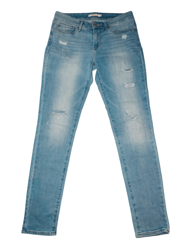 Women Levi's Levi’s 711 Skinny Blue Skinny W28 L30 (EU 38/M) Jeans