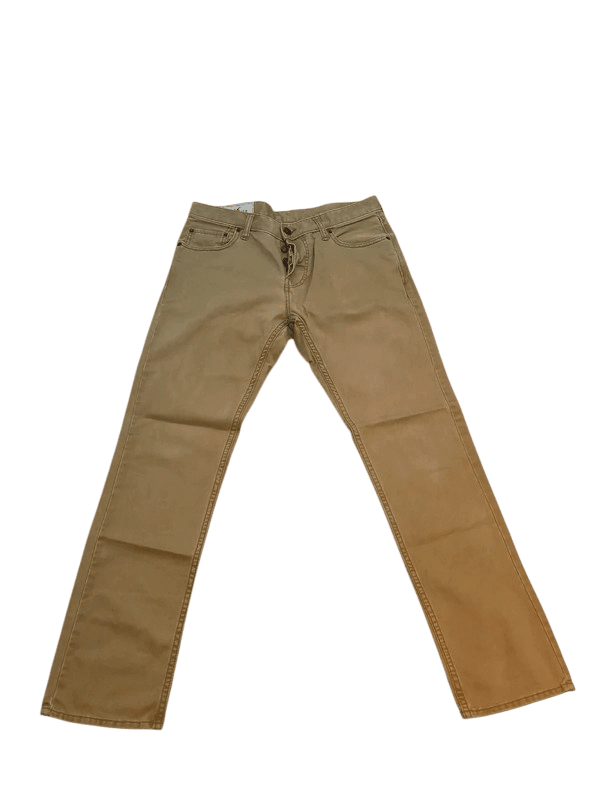 Men Hollister Beige Straight W32 L32 Jeans