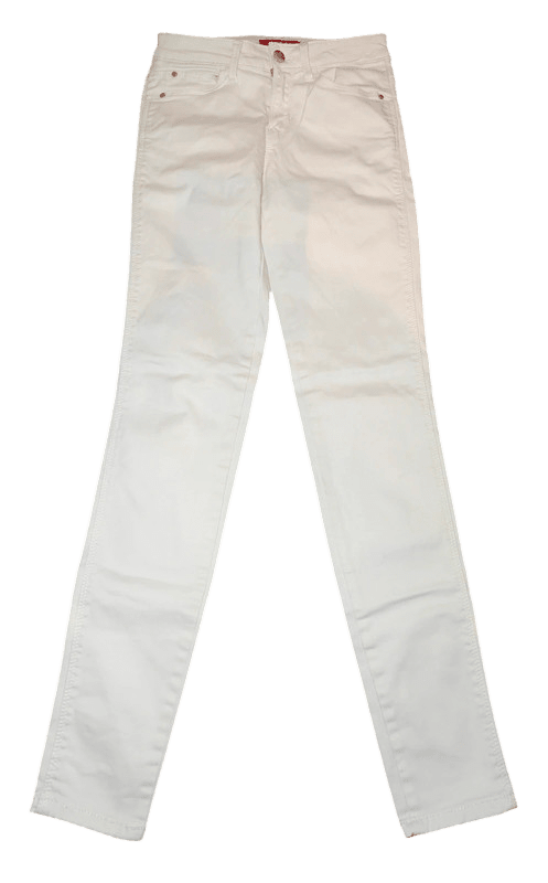 Women Guess White Skinny W26 (EU 36/S) Jeans