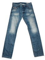Men Diesel Krayver Blue Tapered W29 L32 Jeans